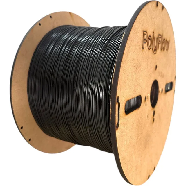 Carretel de filamento PolyFlow preto