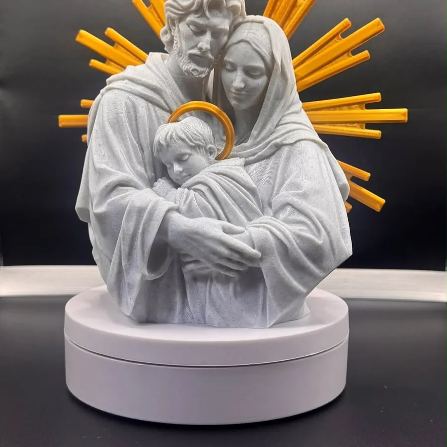 Sagrada Família, peça impressa em 3D pelo Ateliê 3D Criativo